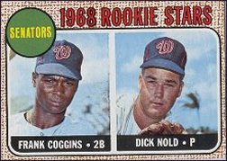 1968 Topps Baseball Cards      096      Rookie Stars-Frank Coggins RC-Dick Nold